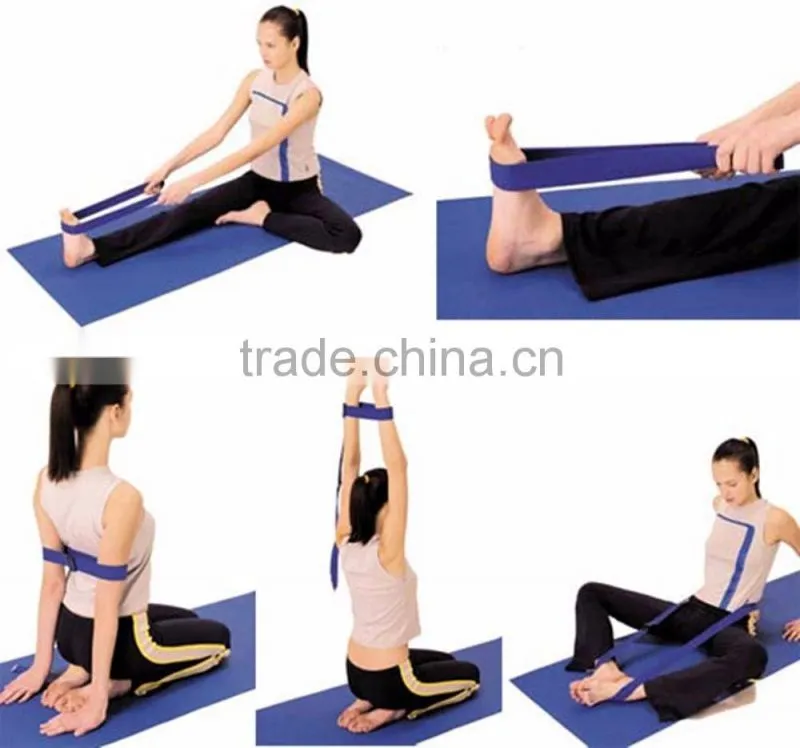 Cotton Yoga Strap With D Type Ring