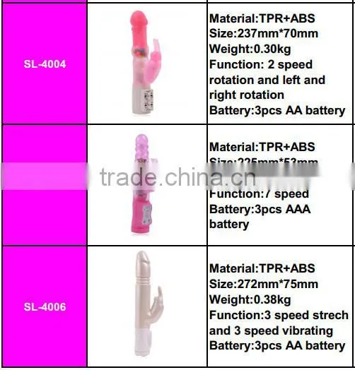2016 Cute female masturbation toys sex vibrator rabbit massager for female G spot