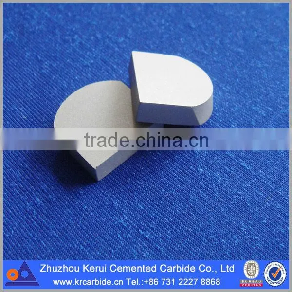 Tungsten carbide saw tips for welding cutting tool parts