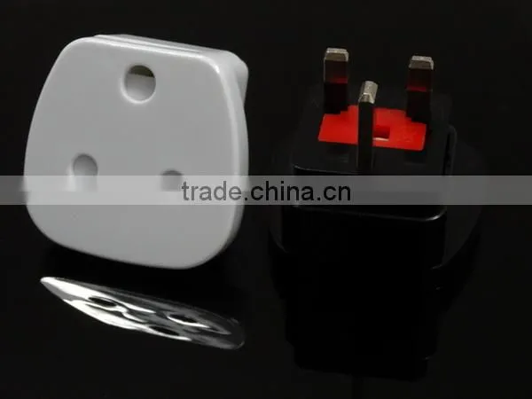 SAA BSI Approved 13A fuse UK Malaysia Singapore Ireland Saudi Arabia Type G to South Africa Type M plug travel adapter converter