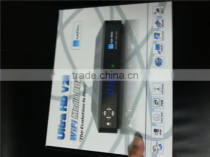best quality Jyazbox Ultra HD V21 DVB-S2 8PSK FTA Satellite Receiver for North America +JB200+WIFI