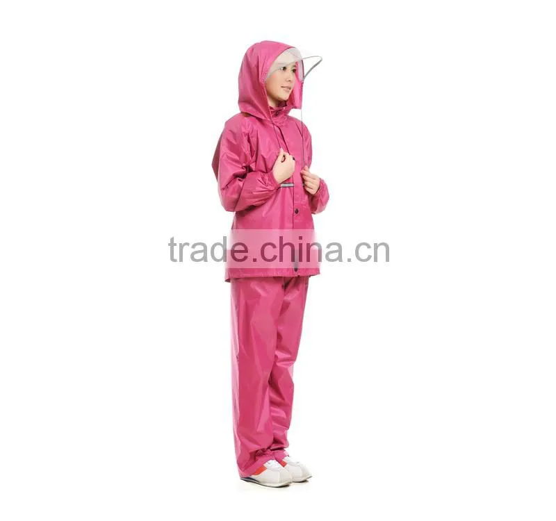 YANLI 100% waterproof,wholesale korea adult outdoor pvc raincoats