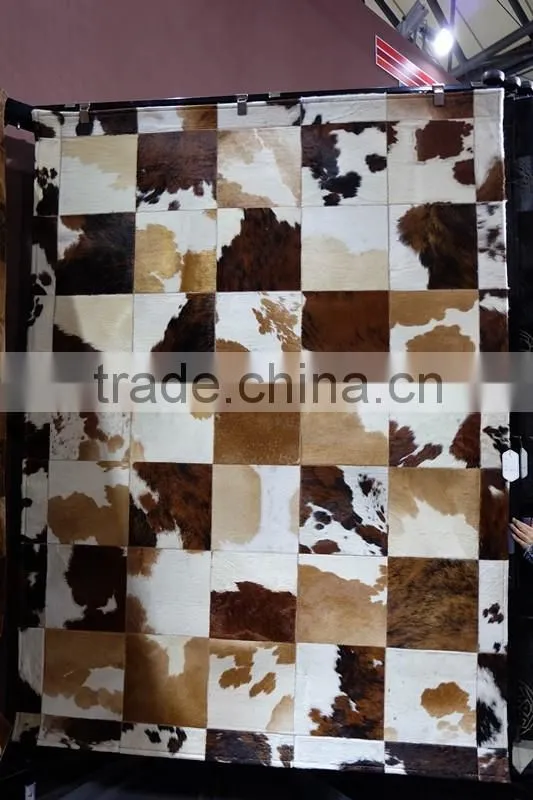 Hot Patchwork Cow Skin Carpet Natural Cowhide Rugs