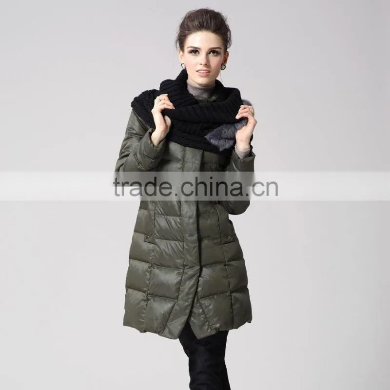 100%nylon grid coating fabric for winter cloth