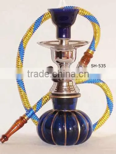 Glass & Metal Hukka