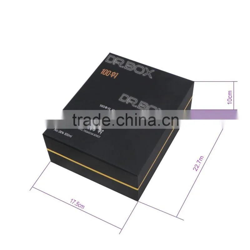 Manufacturer cheap wine glass box high quality wine box packaging accept custom order