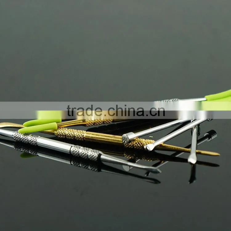 Professional manufacturing stainless steel dabber tool with silicone tip