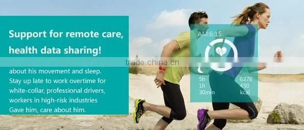 2016 Bluetooth Smart Watch TW64S Fitness Health Bracelet Heart Rate Pedometer Tracker
