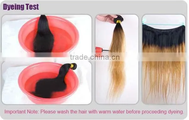 2016 new arrival cheap virgin Malaysian hair 100% human hair red color