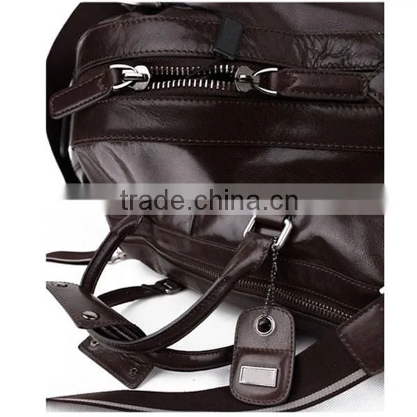 2014 Fashion leather men's shoulder bag