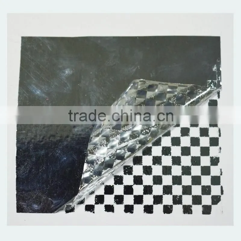 Anti-counterfeiting VOID Silver Polyester labels