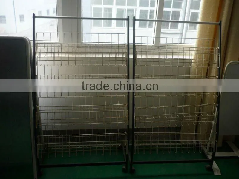 High Quality metal sheet Shelf display for shop and supermarket