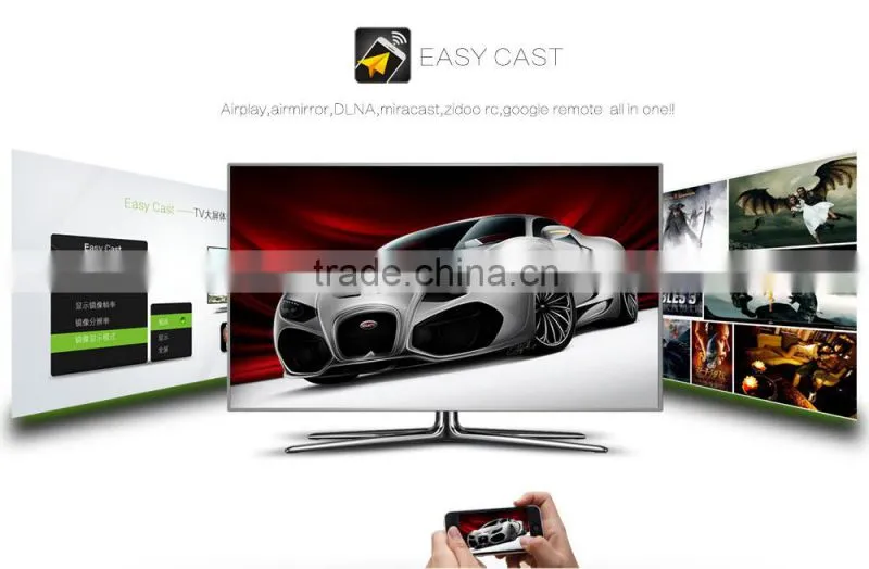 Zidoo X6 Pro RK3368 Android 5.1 2G/16G Wifi Bluetooth 3D Octa Core tv android box OTA Miracast Airplay 2.0 4K*2K H.265