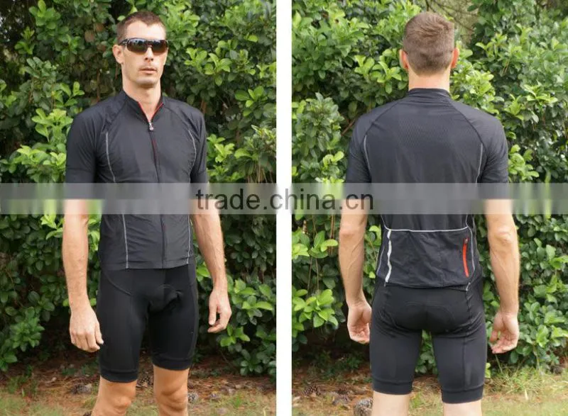 High performance Mens Bike Padded Wear Bicycle Set Short Sleeve Cycling Sport Jersey Shorts Suit