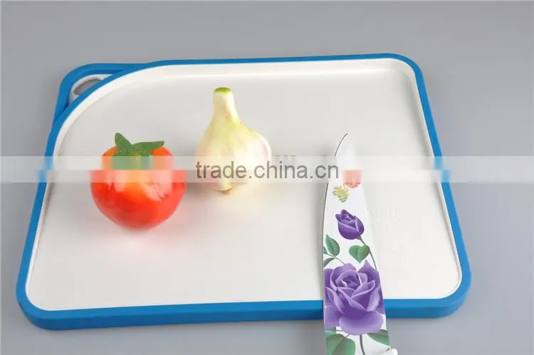 Hot sell rectangle pp chopping board