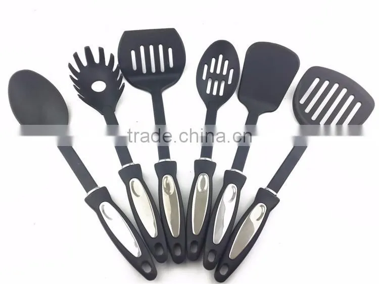 Plastic handle spoon & fork