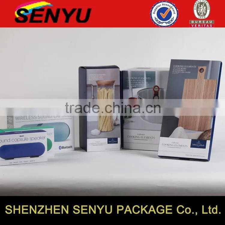 China Manufactuer Silver/Gold Stamping Paper Boxes Packaging and Printing