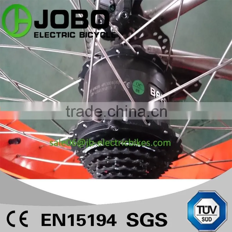 Fat Wheel 26 Inch Electric Fat Bike 250W With 5 PAS Speed