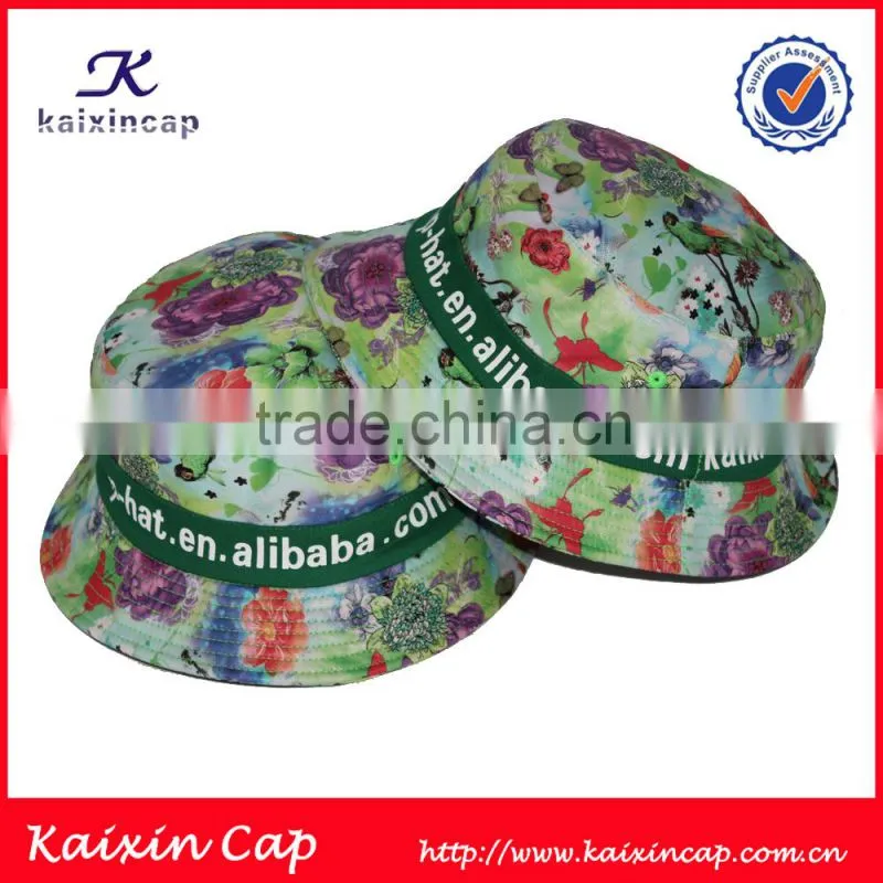 sublimation fishing bucket hat