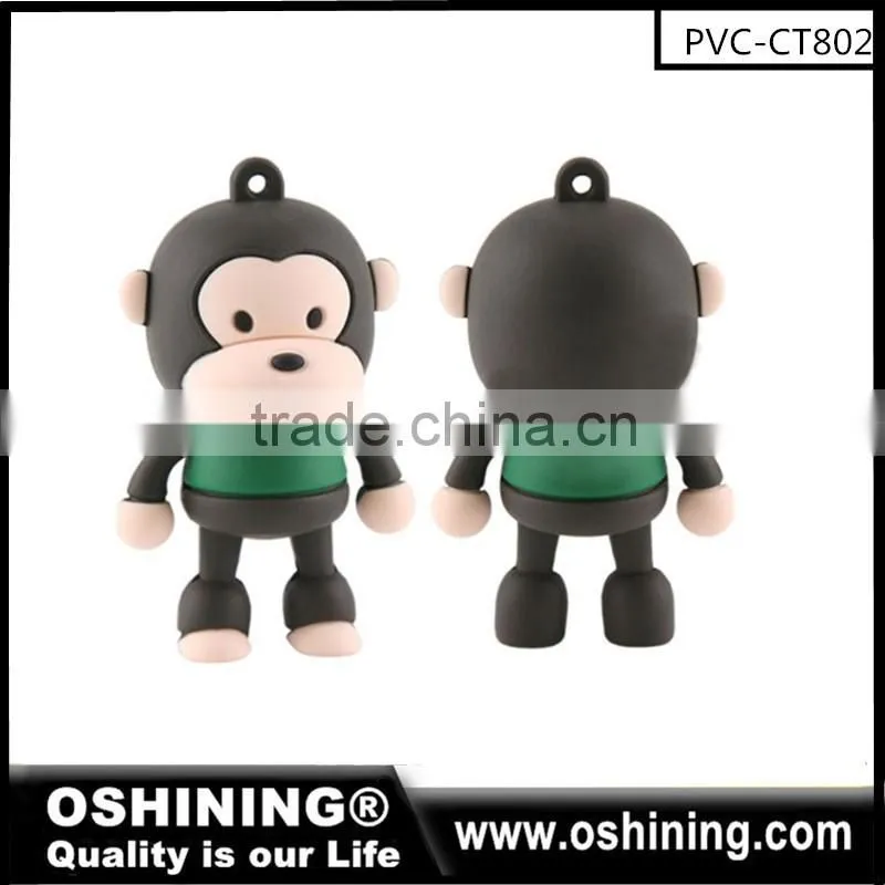 Top selling pvc cartoon usb flash drive