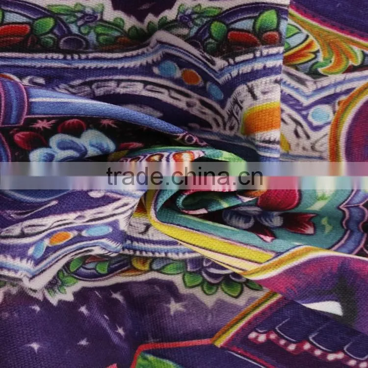 high quality cheap price digital print textiles of cotton poplin fabric
