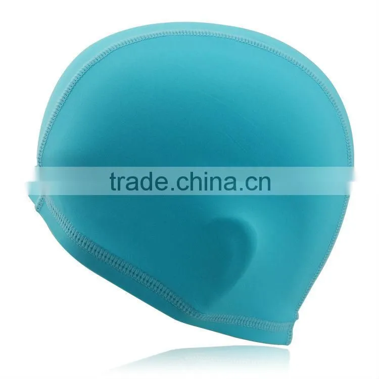 Women beautiful funny lycra swimming cap