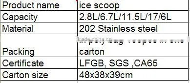Wholesale High Quality Barware Bar Accessories functional ice scoop for bar