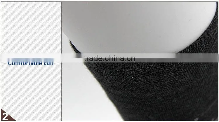 Custom wholesale knit cotton eco-friendly sweat-absorbent socks