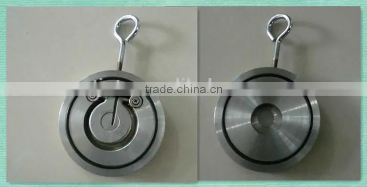 CV-DS004 standard and nonstandard 3 inch wafer type single disc swing check valve