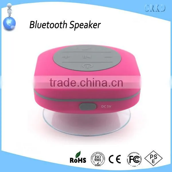 IPX4 rated waterproof wireless bluetooth speaker for iPad