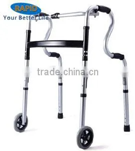 Disable foldable aluminum walker