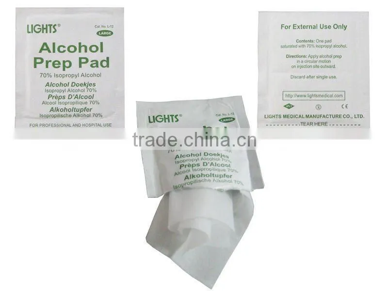 Alcohol antiseptic wipe L 12