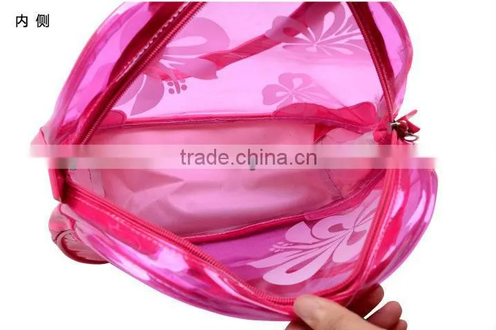 high quality clear pvc wash bag