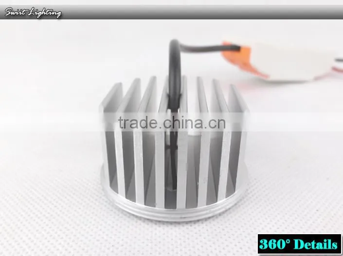 High Lumen 15W Dimmable LED Downlight COB