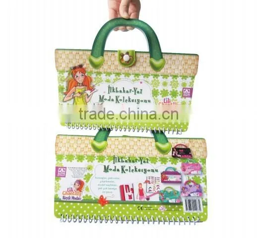 Customized PP fashion handbag book printing