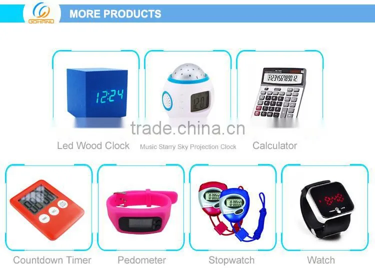 Promotional Gift Color Quartz Digital Hot Stopwatch