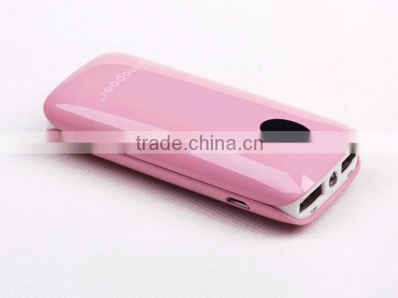 6000mAh colorful design portable power bank for ipad