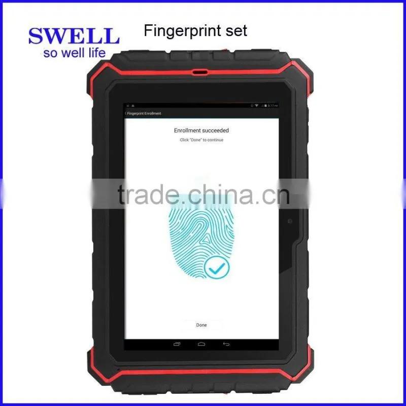 MTK8382 Quad Core 8inch android4.4 large warehouse management tablet pc IP67 NFC BT GPS T82