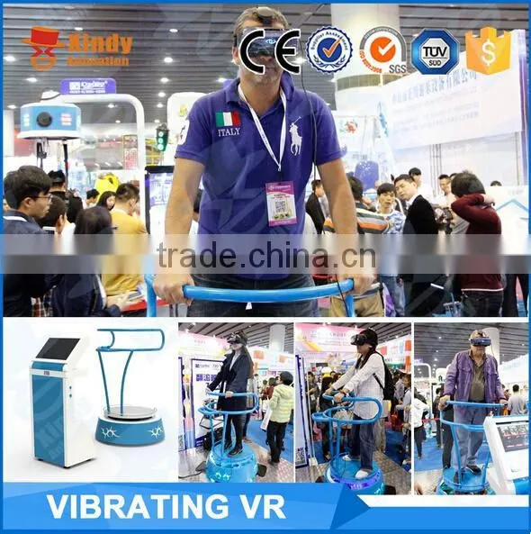 2016Theme Park Children Mini 5D9DCinema game 9DVR Standing VR Simulator