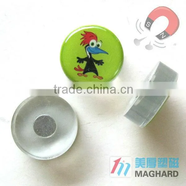 acrylic fridge magnet with epoxy,promotion gift