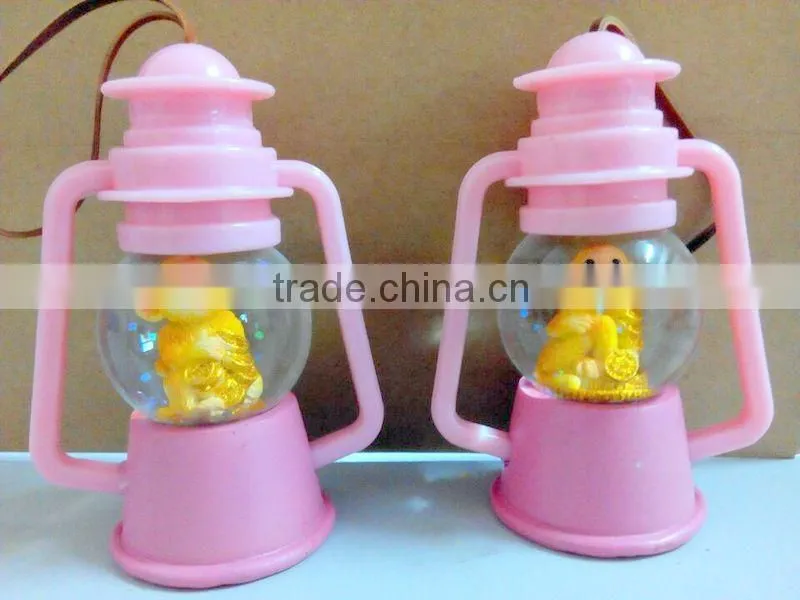 Globe Diameter 45mm Cartoon Monkey Led Light Water Globe Polyresin Cheap Decorative Hanging Lanterns