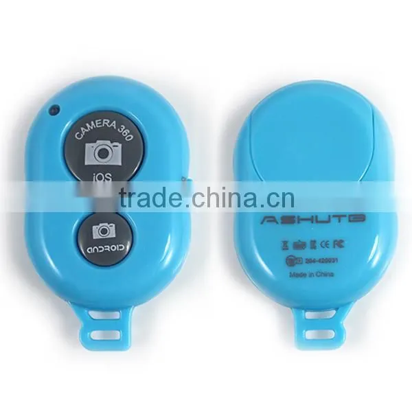 Remote shutter for mobile phone hot new products for 2015 bluetooth remote control self-timer