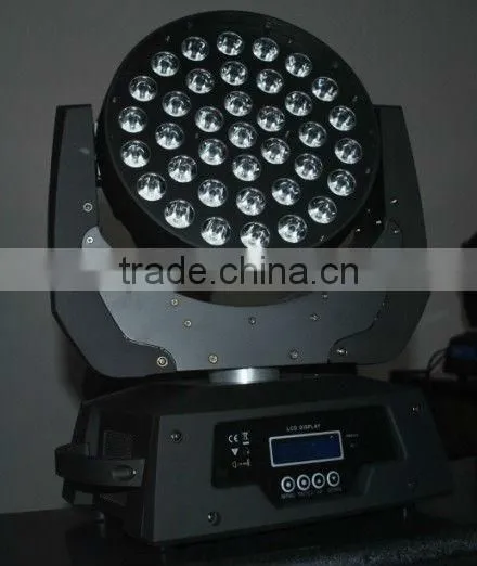 High brightness 37*9w high power led moving head light/ 37PCS LED Moving head lights with 3 circles color wheel