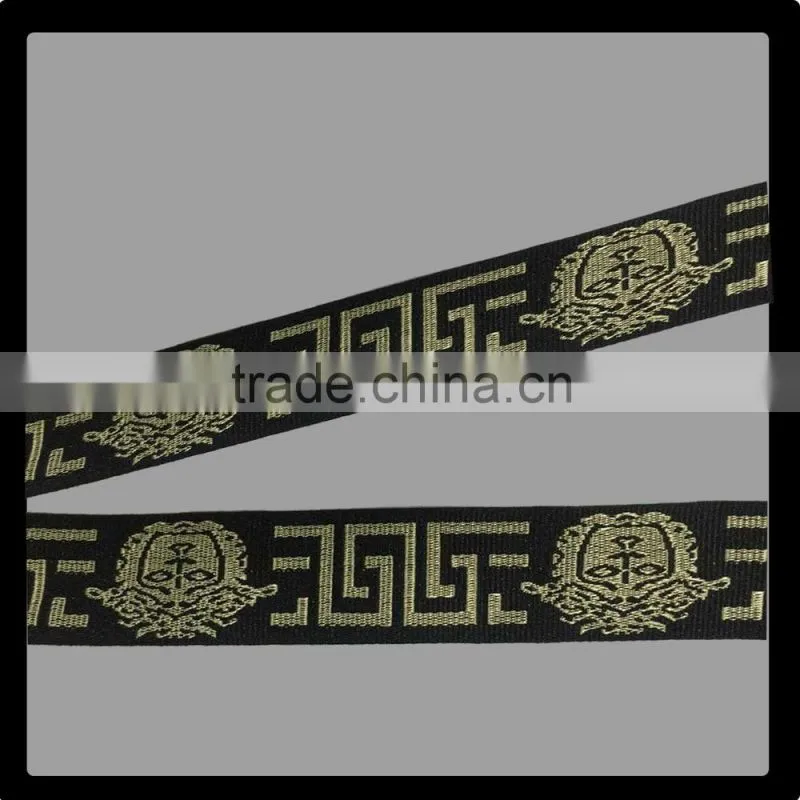 Factory direct customized wholesale woven jacquard ribbon for sale