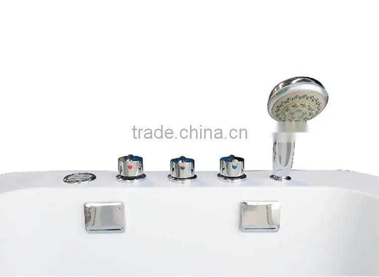 pass CE test deep pet dog clean acrylic hot bathtub