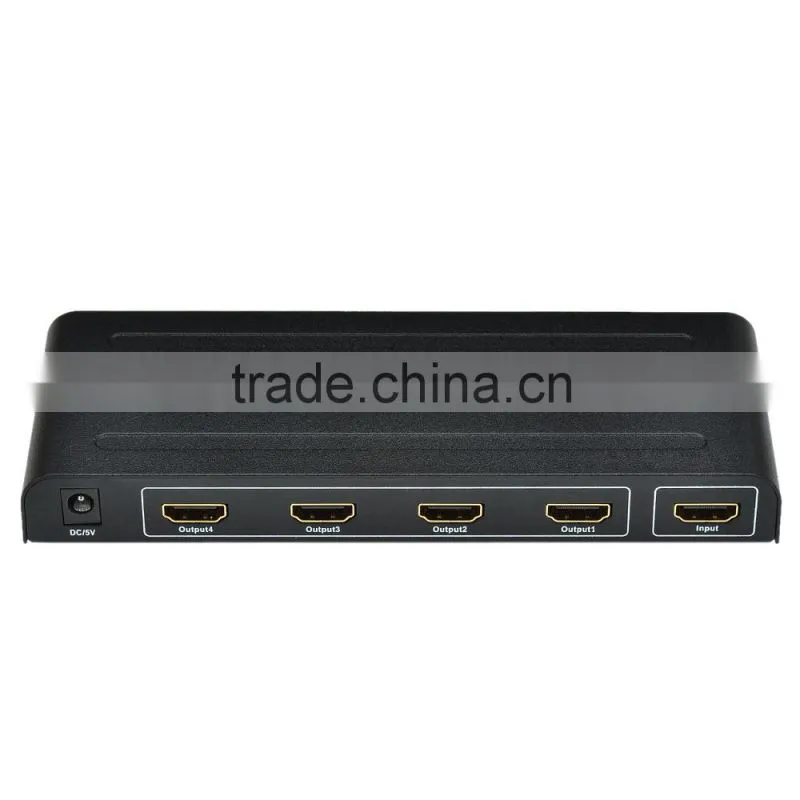 HDMI Splitter 1 in 4 out Full HD / 3D 1080P HDMI Splitter 1*4 - Black