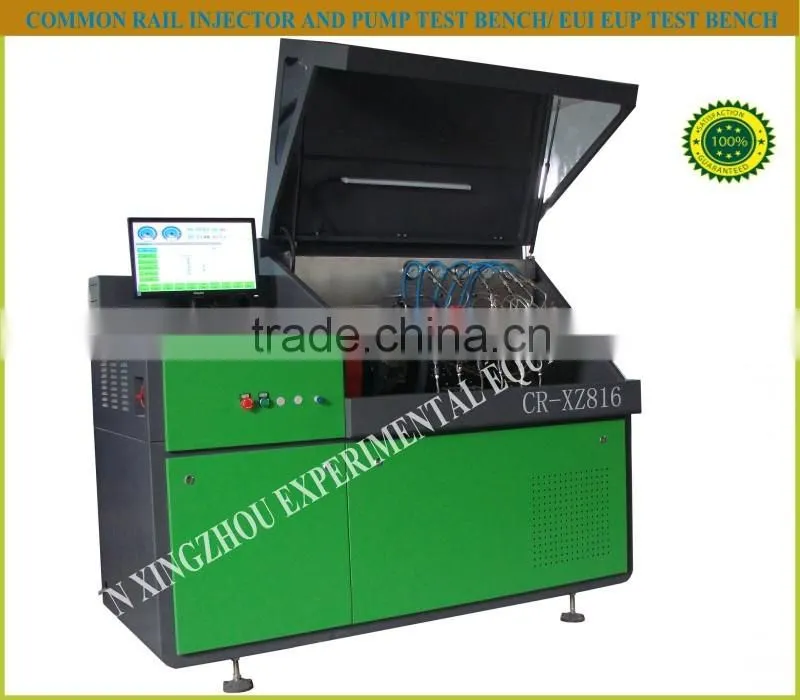 CR816 6 cylinders diesel bosch common rail system injector pump test bench EUI EUP diagnostic bank