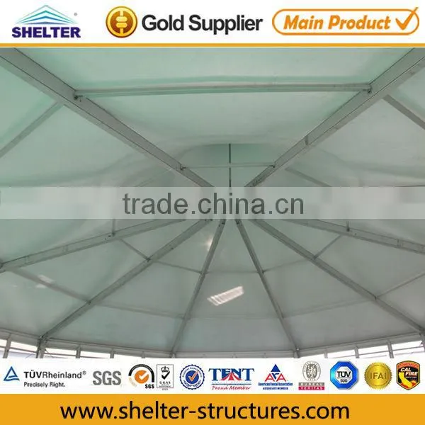 Elegant round tube pagoda tent in USA