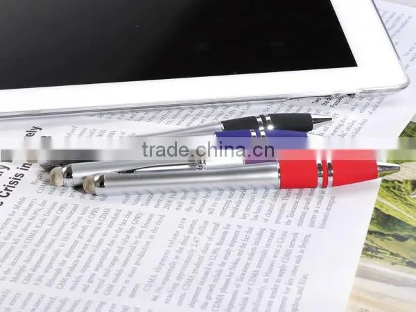 clip design crystal touch pen custom stylus pen for ipad