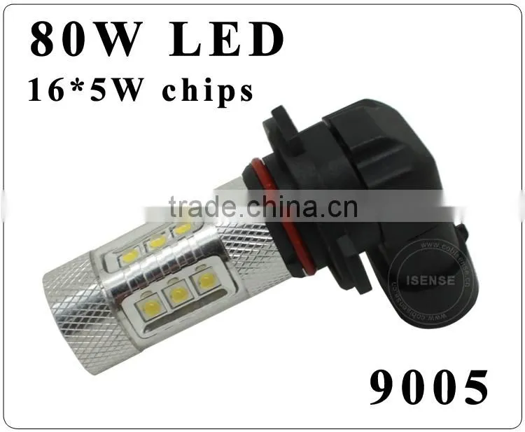 car technology fog led lamp for mazida 24v 12v 80w 9005 9006 fog light Auto Parts Head Lamp